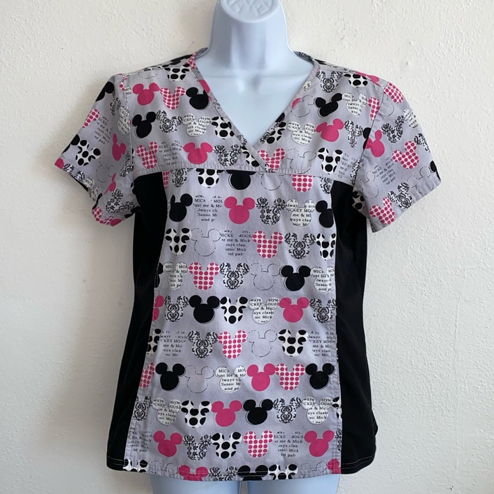 Disney Mickey Mouse Scrub Top